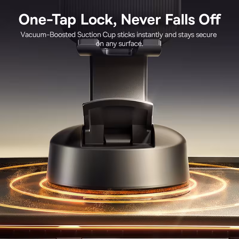 Baseus PrimeTrip CO3 Air Clamping Car Phone Mount Suction Cup Holder 360° Rotation Baseus PrimeTrip CO3 Air Clamping Car Phone Mount Suction Cup Holder 360° Rotation - Image 5