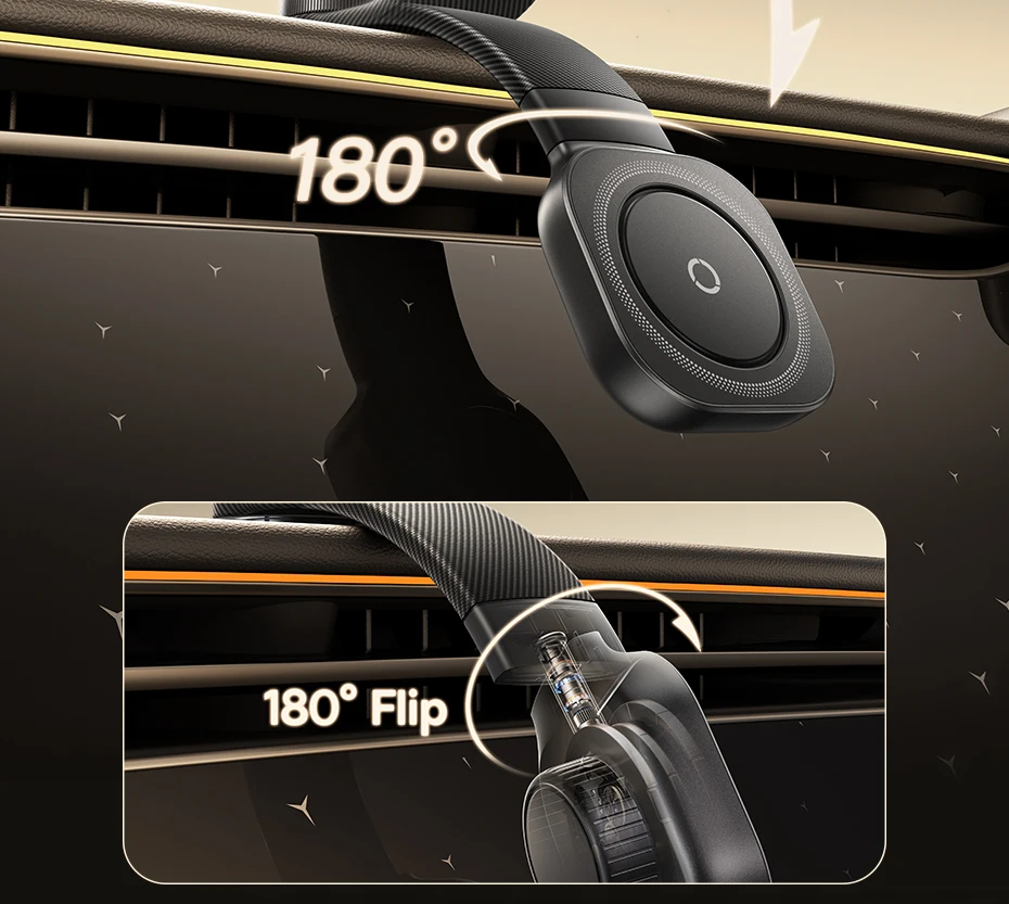 Baseus Magnet Car Phone Holder Adjustable Phone Stand Sucker for Dashboard Car Mount For Samsung iPhone Xiaomi Foldable Holder