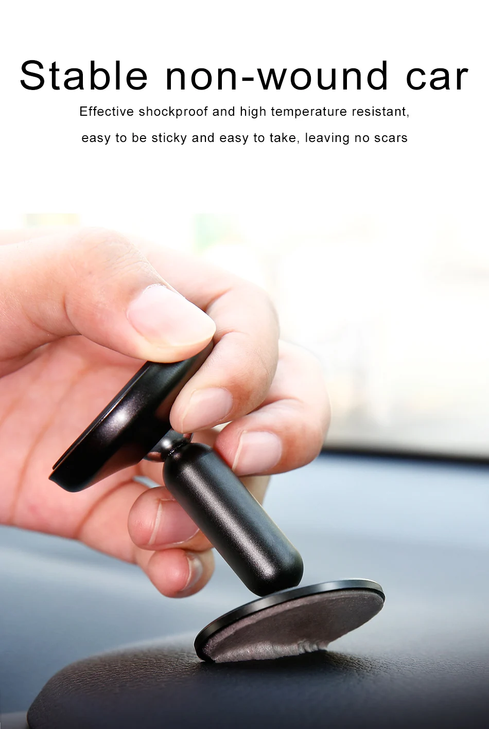 Baseus Universal Car Holder For Mobile Phone Holder Stand in Car Mount Phone Holder For Car 360 Degree Magnetic Car Phone Holder