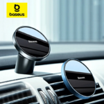Baseus Magnetic Car Phone Holder Mount for Air Vent and Dashboard Universal Smartphone Stand
