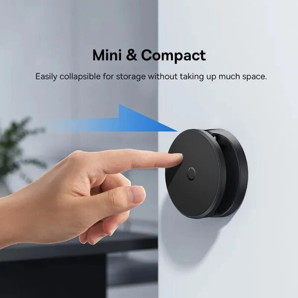 Baseus MagPro Magnetic Foldable Phone Mount Wall Holder 1.5kg Load 180° Adjustable - Image 6