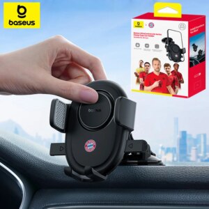 Baseus UltraControl Lite Series Clamp-Type Car Phone Holder Dashboard Mount Strong Suction