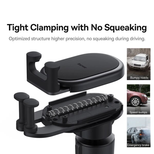 Baseus Gravity Car Phone Holder Air Vent Mount Auto Restorable Stand for iPhone Samsung Xiaomi - Image 2