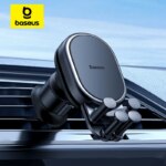 Baseus Gravity Car Phone Holder Air Vent Mount Auto Restorable Stand for iPhone Samsung Xiaomi