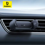 Baseus Steel Cannon 2 Air Vent Car Phone Mount Holder Universal Double Clip Secure Grip