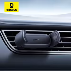Baseus Steel Cannon 2 Air Vent Car Phone Mount Holder Universal Double Clip Secure Grip