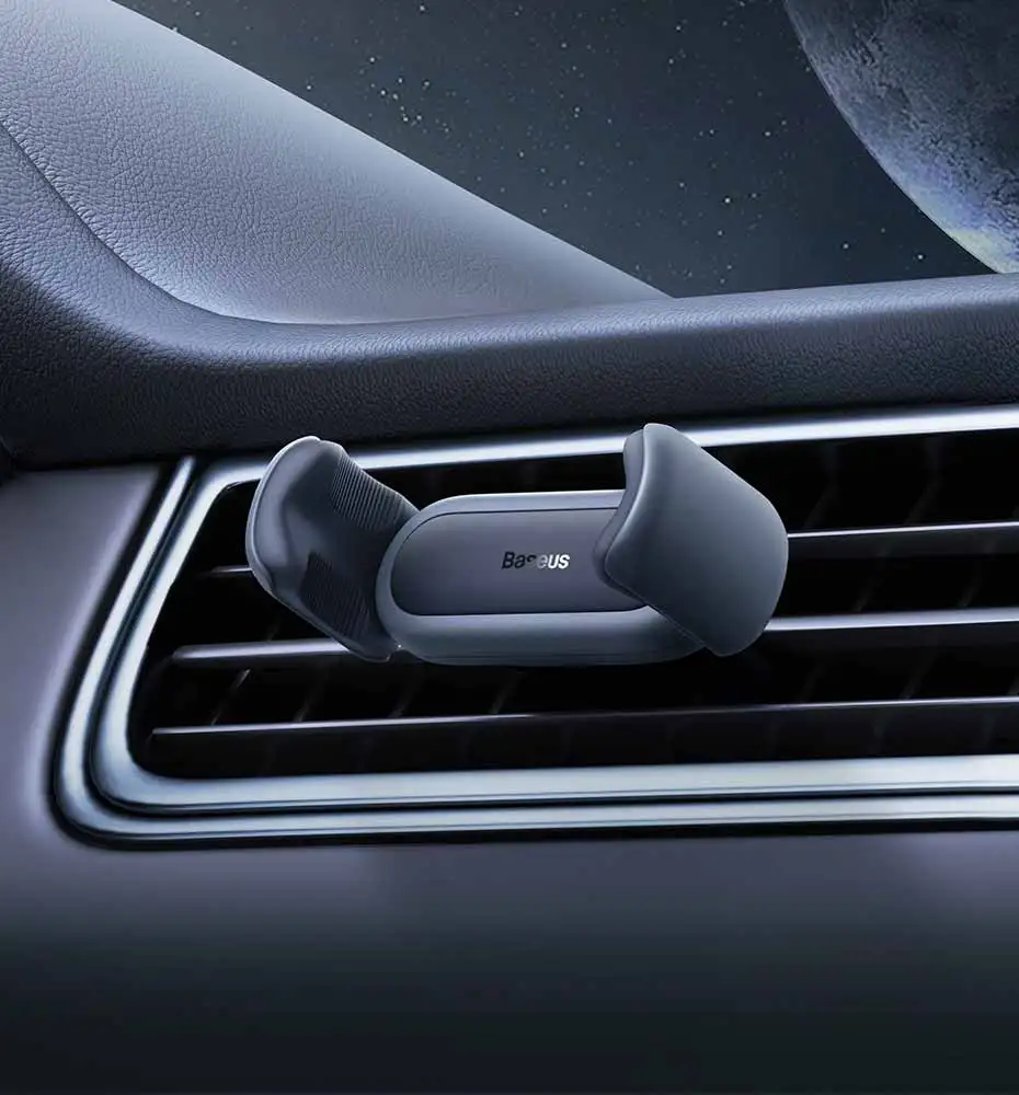 Baseus Car Phone Holder For Universal Mobile Phone Holder Stand Car Phone Stand For Car Air Outlet Mount Car Cell Phone Support