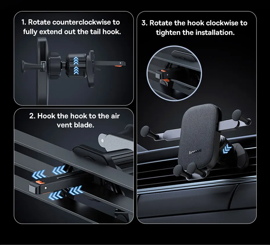 Baseus Folding Screen Phone Stand Car Phone Holder For Tablet iPad Huawei Mate Samsung Galaxy Bracket Car Mount Holder