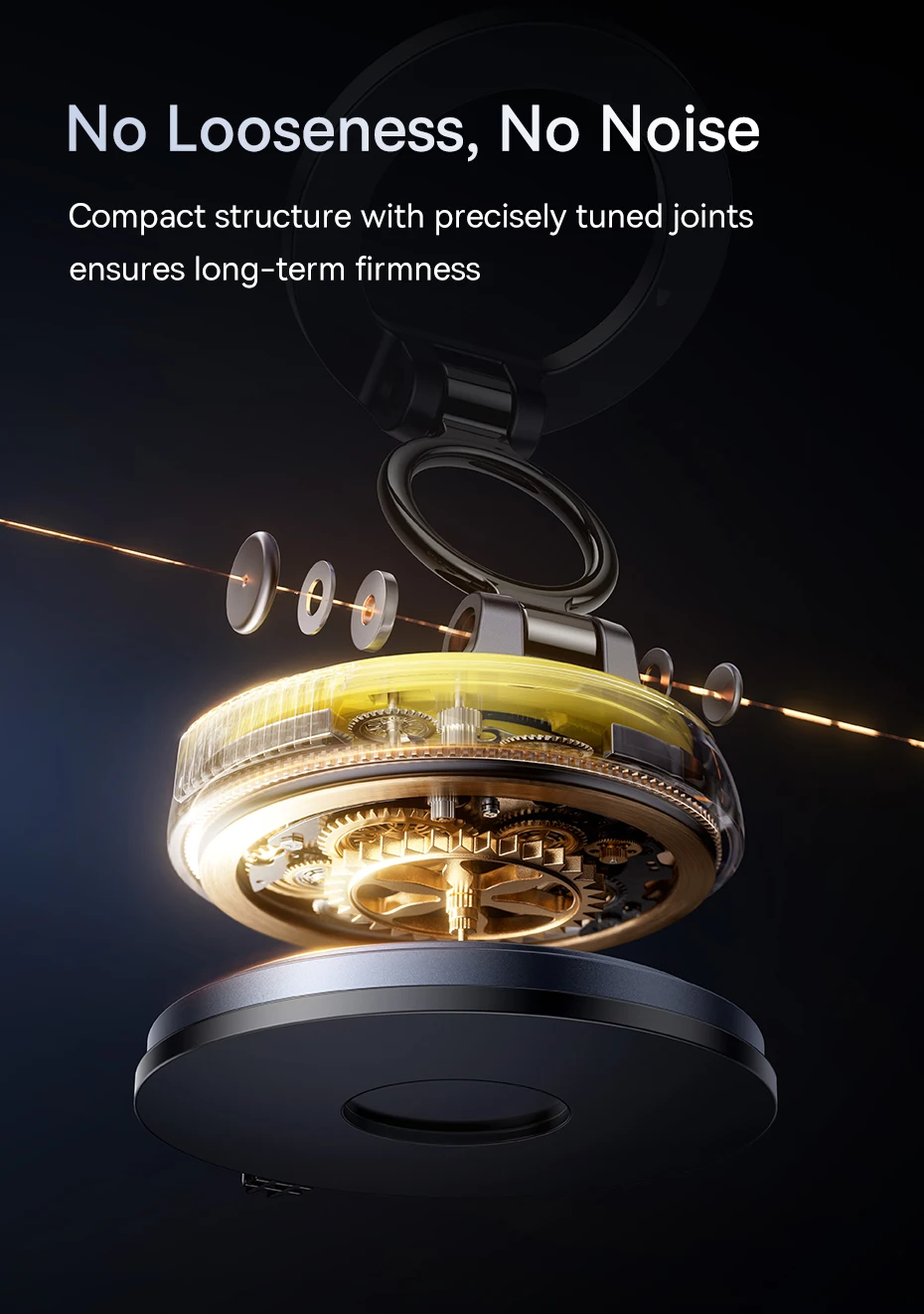 Baseus Vacuum Magnetic Car Phone Holder Mount 360° Rotation Stand Car Mount for iPhone Samsung Xiaomi Travel Holder Gym Stand