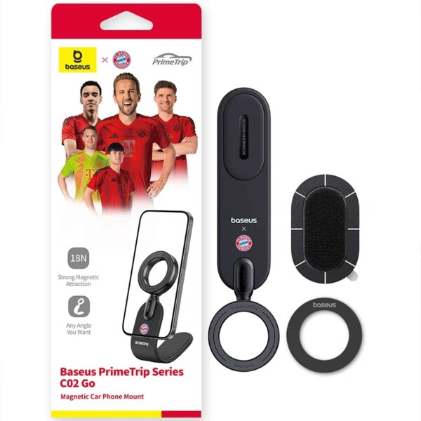 Baseus 15W Magnetic Wireless Car Charger Mount Auto-Clamp Phone Holder Qi Fast Charging - Image 5