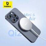 Baseus Simple Mini4 Air Magnetic Wireless Charger Qi2 15W Fast Charging For iPhone 15 14 13 12