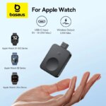 Baseus MagPro Magnetic Wireless Charger for Apple Watch 2.5W S1-S10 SE Ultra Series
