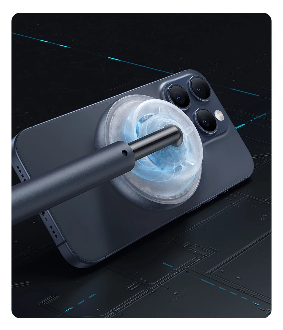Baseus 2-in-1 Wireless Charger Qi2 15W Magnetic Wireless Charging Stand For iPhone 13 14 15 AirPods Pro