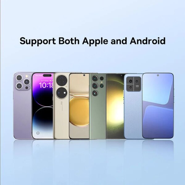 Baseus Simple 2 15W Fast Wireless Charger Pad Low Temperature For iPhone 16 15 14 13 Samsung S22 S10 Xiaomi - Image 6