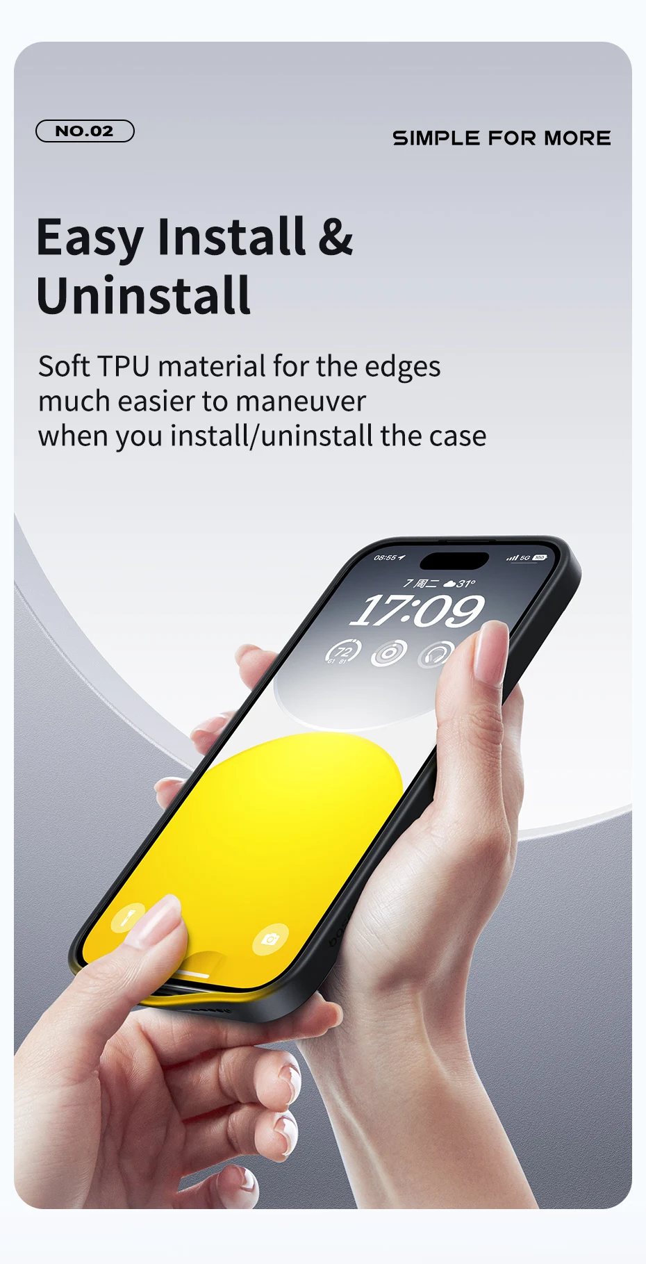 Baseus Magnetic Ring Stand Case for iPhone 16 15 Pro Max Case 360° Rotation Cover for iPhone 15 Pro Plus Magnet Kickstand Case