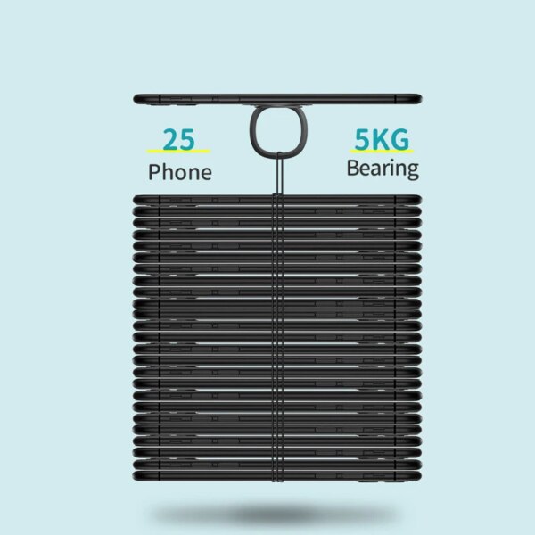 Baseus Invisible Phone Ring Holder Ultra-Thin 2.1mm Magnetic Grip Stand 360° Rotation - Image 4