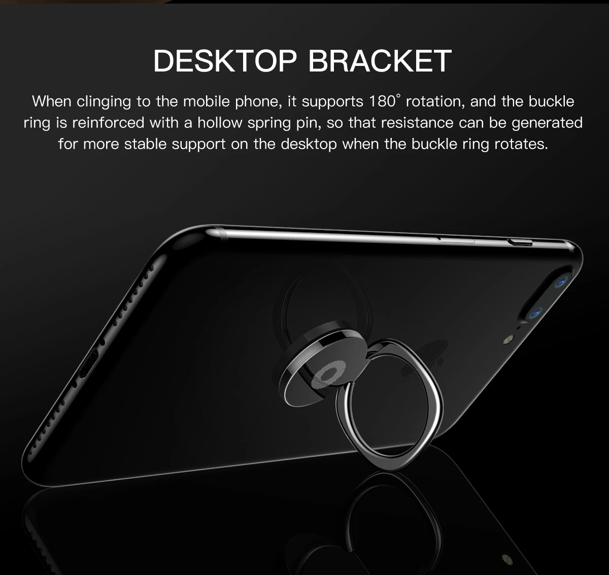 Baseus Finger Ring Phone Holder for iPhone 16 15 14 Pro Max Mini Samsung Phone Metal Ring Bracket Mobile Phone Accessories Stand