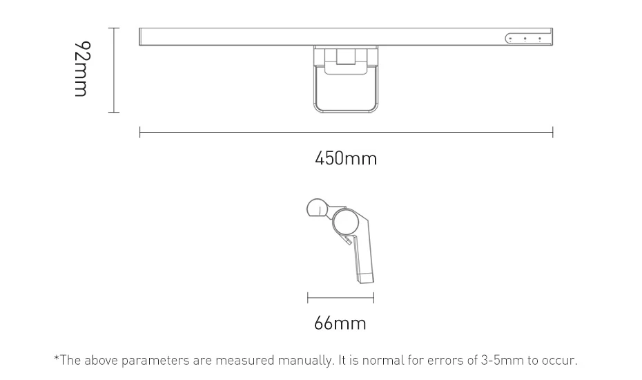 Baseus Computer Light Desk Lamp Screen Light Laptop USB Lamp New Hanging Light Table Lamp Monitor Light For Study Reading Light