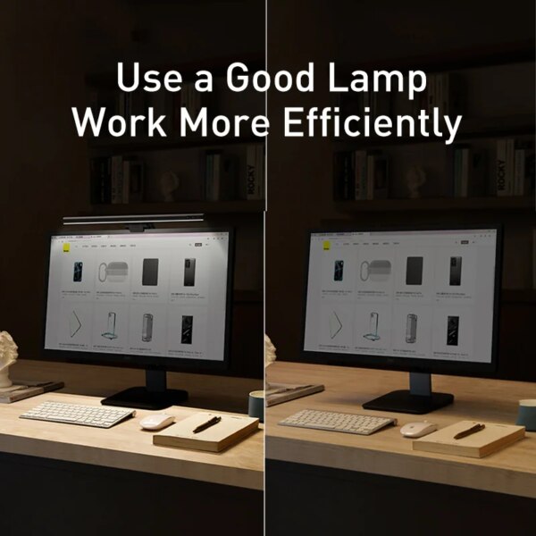 Baseus i-wok Series USB Stepless Dimming Screen Hanging Light (Youth) DGIWK-B01 - Image 6