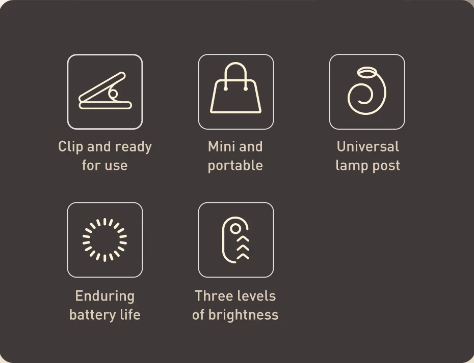 Baseus Portable Desk Lamp LED Mini Clip USB Rechargeable Table Lamp Stepless Dimming for Laptop Reading Bedside Soft Night Light