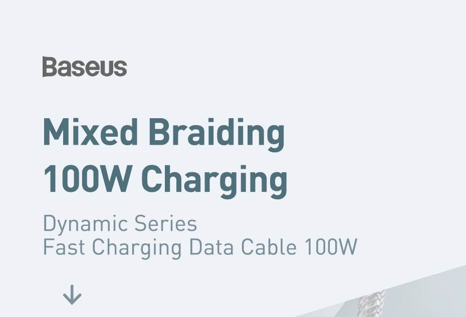 Baseus 100W USB C Cable For iPhone 16 15 Plus Pro Max Type C Cable For Macbook Pro ipad PD Fast Charger Cord Type-C Cable
