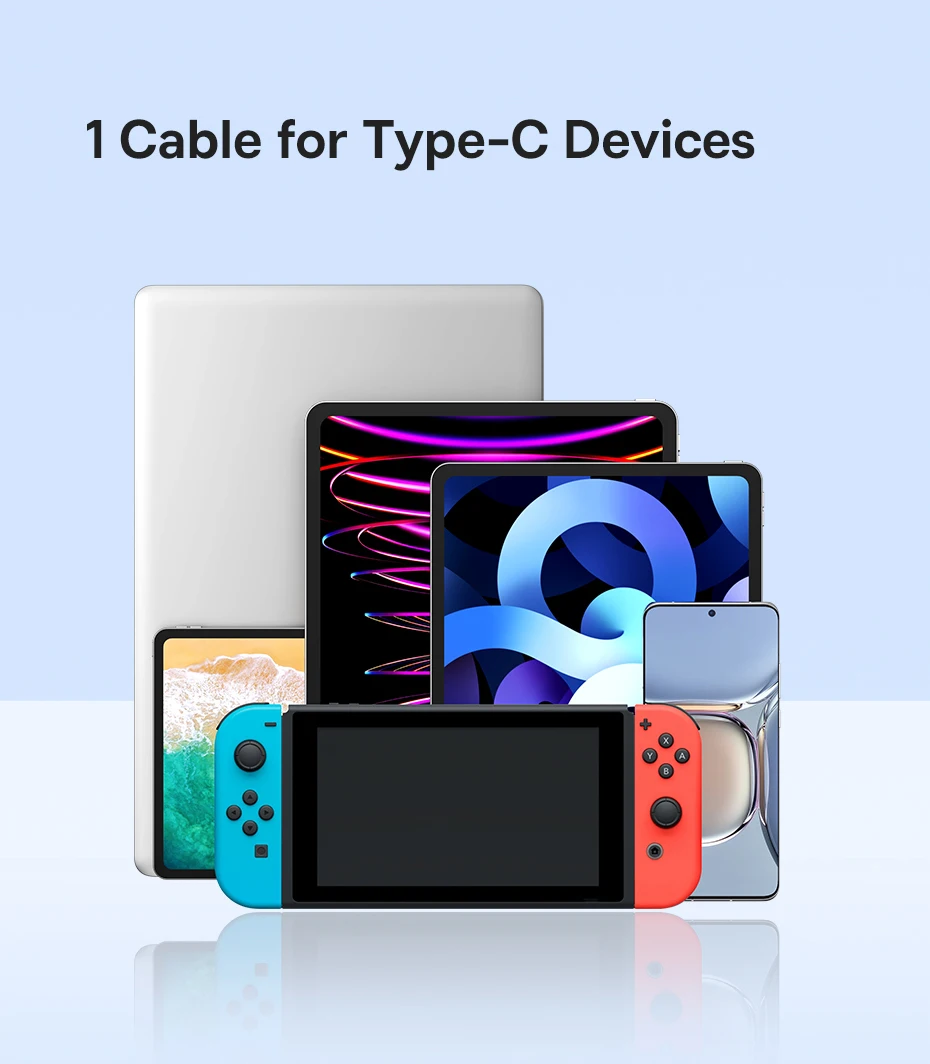 Baseus 100W USB C Cable For iPhone 16 15 Fast Charging Cable For Samsung Xiaomi Huawei Macbook Data Wire Charging Cable Soft TPE