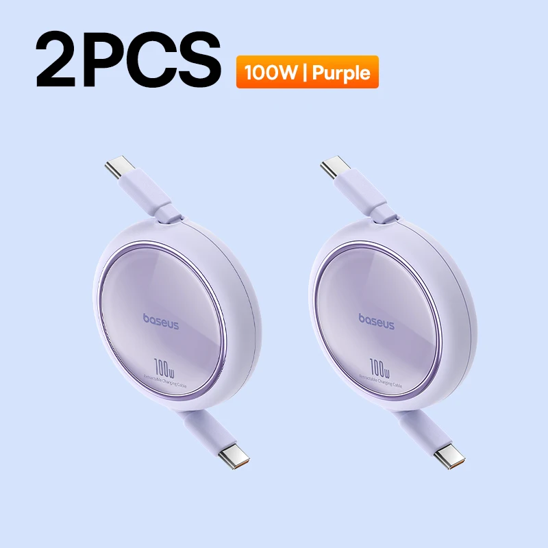 2pcs Purple