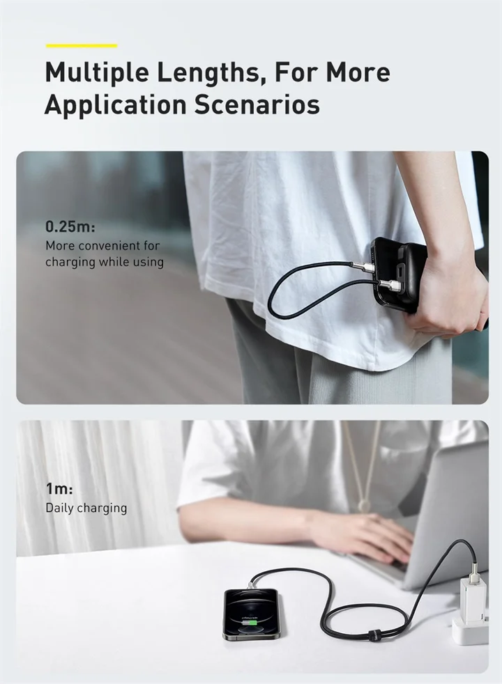 Baseus USB Cable for iPhone 14 11 12 Pro Max Xs Xr X 2.4A Fast Charging Cable for iPhone Cable 7 SE 8 Plus Charger for iPad air
