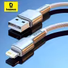 Baseus Cafule Series Metal Data Cable USB to Lightning 2.4A Fast Charging Cable for iPhone iPad