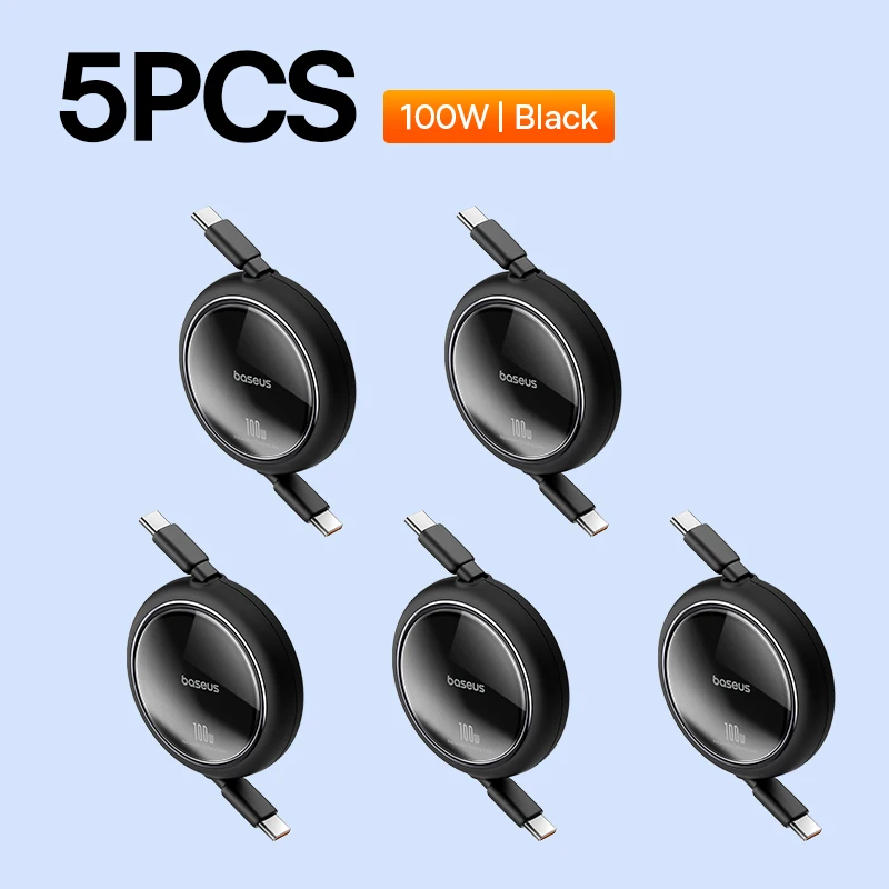 5PCS Black