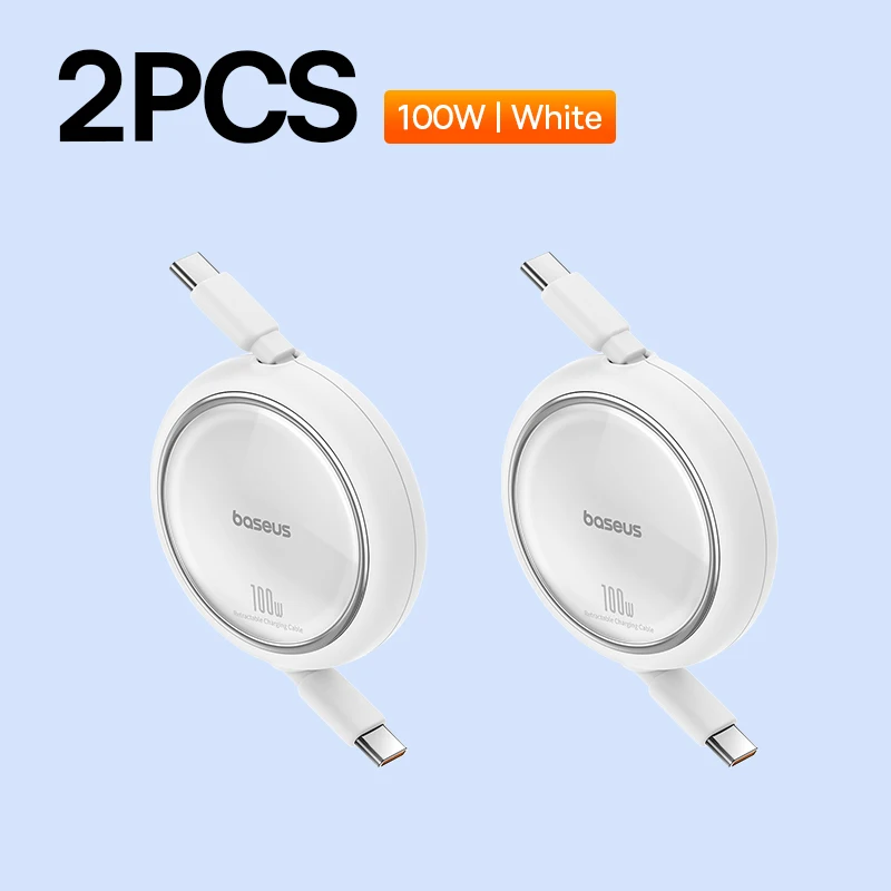2PCS White