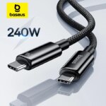 Baseus Tungsten Gold Type-C Fast Charging Cable 240W USB Type C