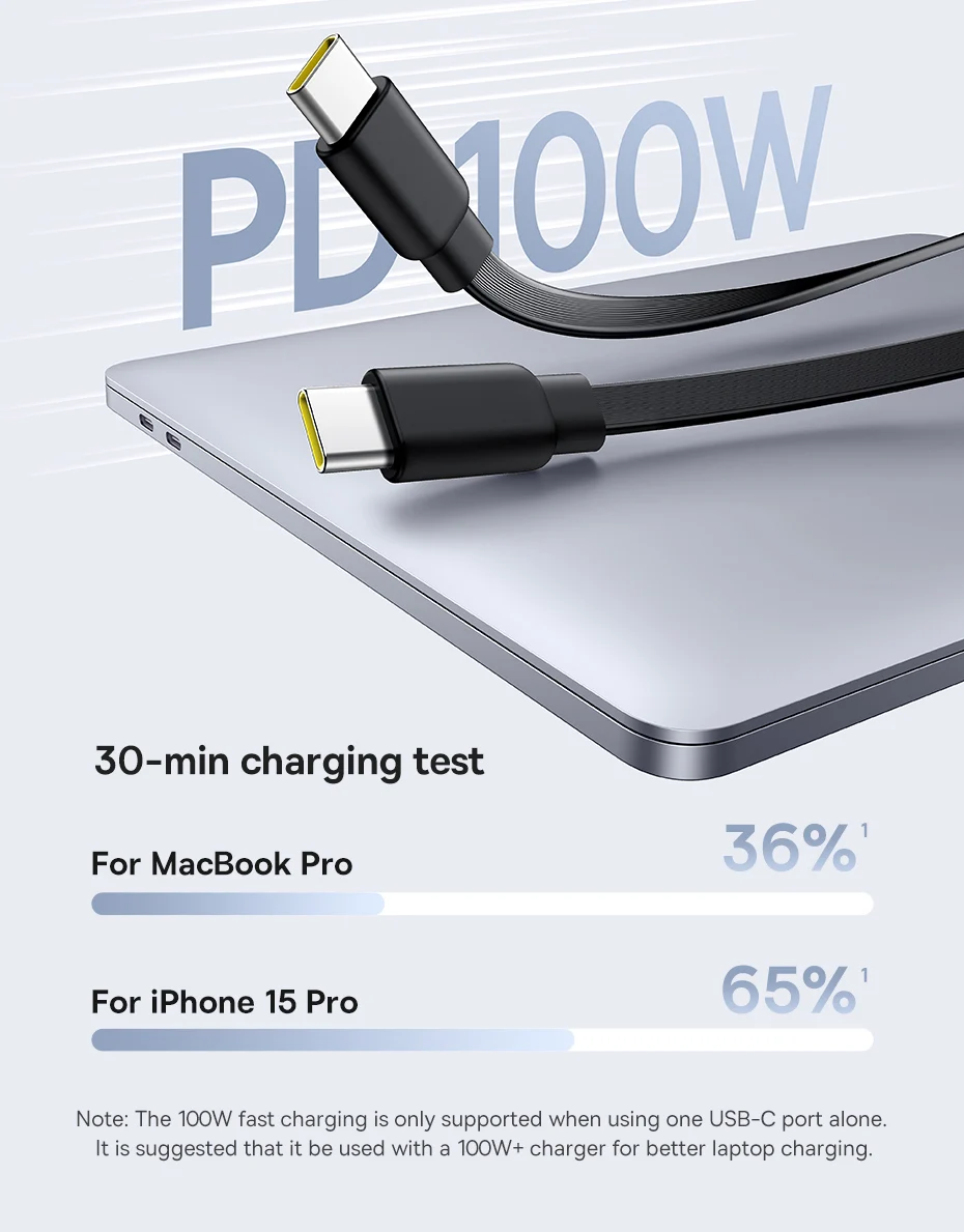 Baseus Retractable 2 in 1 USB C Cable For iphone 16 15 pro max 100W Type C Cable For Macbook Fast Charging for Huawei Xiaomi