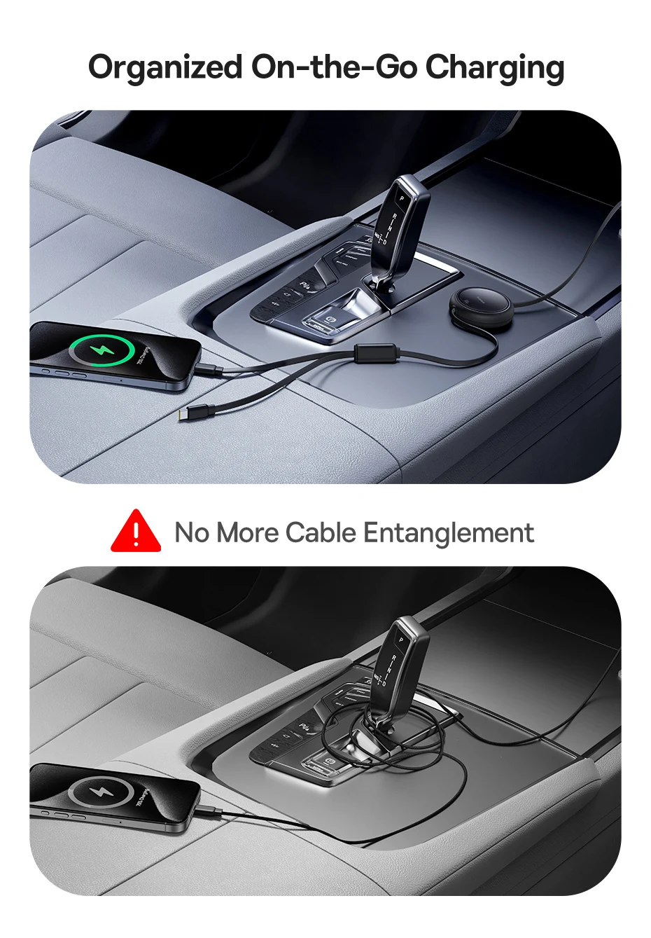 Baseus Retractable 2 in 1 USB C Cable For iphone 16 15 pro max 100W Type C Cable For Macbook Fast Charging for Huawei Xiaomi