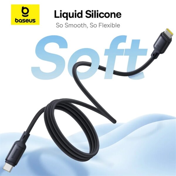 Baseus PicoGo 240W Magnetic USB C Cable Liquid Silicone Fast Charging For iPhone Samsung Macbook - Image 2