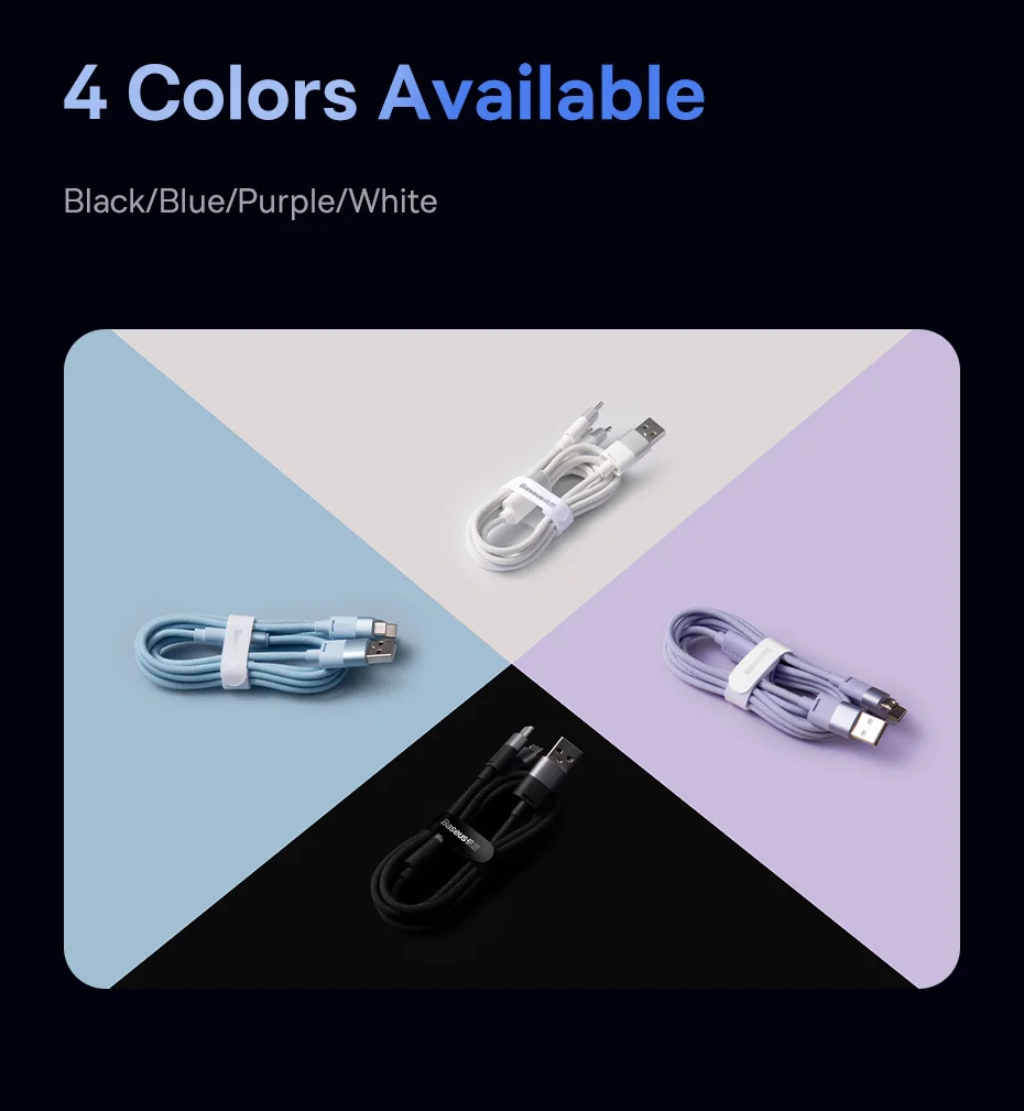 Baseus 3 in 1 USB C Cable for iPhone 14 13 12 Pro 11 3.5A Charger Cable Micro USB C Type C Cable for Macbook Pro Samsung Xiaomi