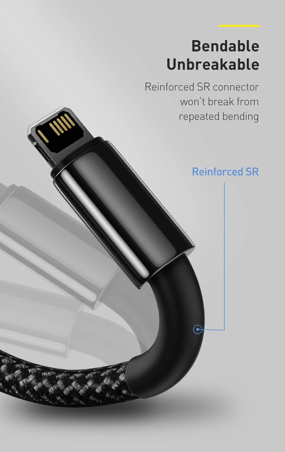 Baseus 2.4A USB Cable For iPhone 14 13 Pro Max XR Xs Cable Fast Charging Cable for iPhone 12 Charger USB Data Line