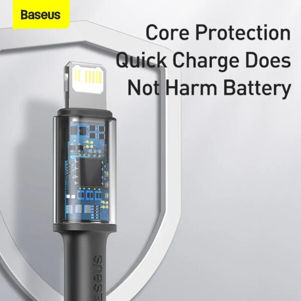Baseus 20W PD Fast Charging Cable Type C to Lightning for iPhone 14 13 12 11 Pro Max Xs X - Image 3