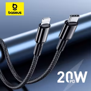 Baseus 20W PD Fast Charging Cable Type C to Lightning for iPhone 14 13 12 11 Pro Max Xs X
