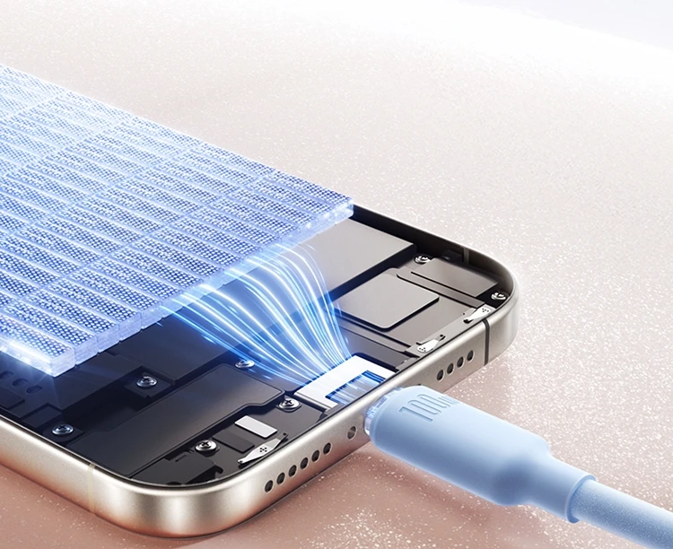 Baseus Foam Silicone USB Type C to USB C Cable 100W For iPhone 16 15 Fast Charging Type C Cable for Macbook Samsung Xiaomi
