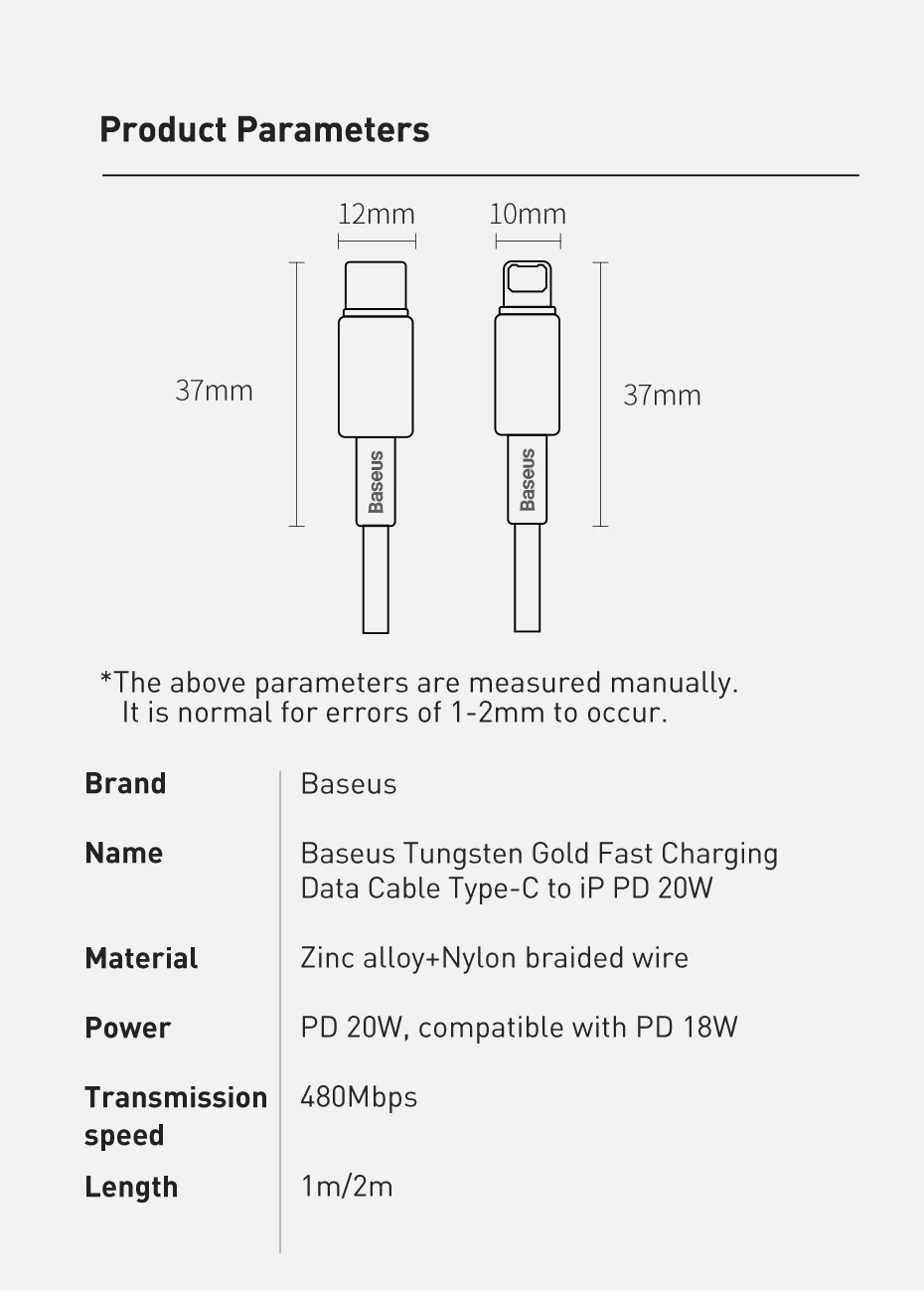 Baseus 20W USB C Cable for iPhone 14 13 11 8 XR PD Fast Charge for iPhone 12 SE USB Type C Cable Fast Charging for Macbook Cable