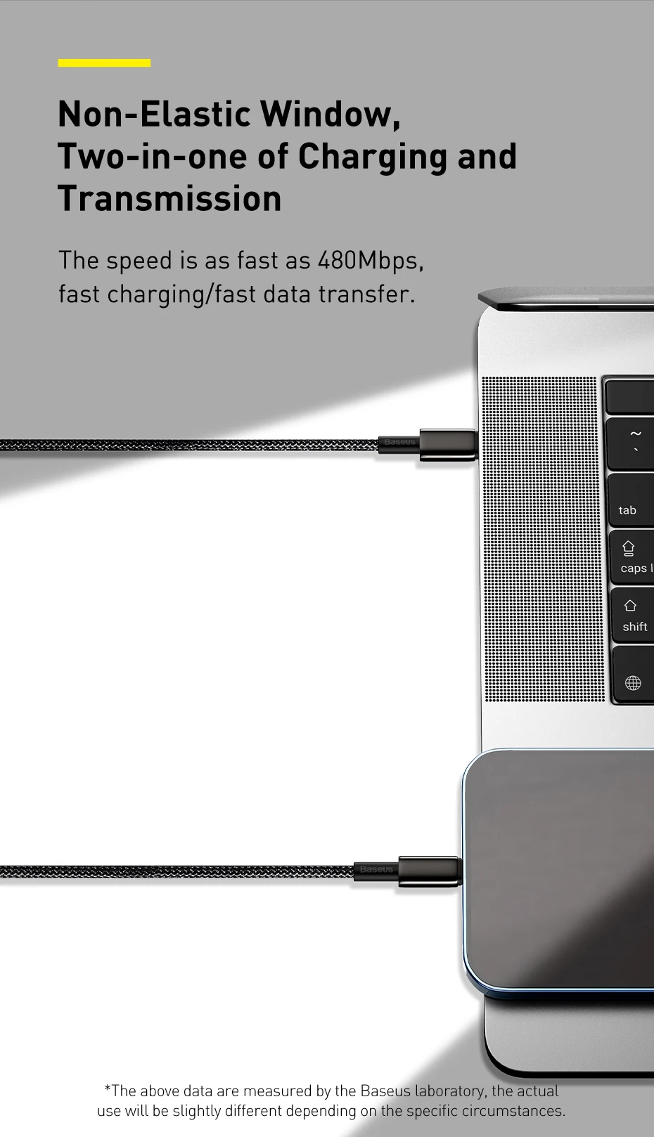 Baseus 20W USB C Cable for iPhone 14 13 11 8 XR PD Fast Charge for iPhone 12 SE USB Type C Cable Fast Charging for Macbook Cable