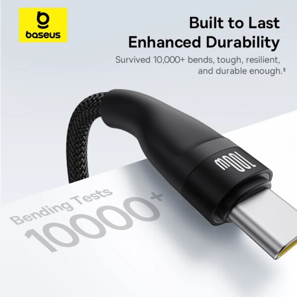 Baseus 3-in-1 USB C Fast Charging Cable 100W PD For iPhone 15 MacBook Samsung Xiaomi - Image 6