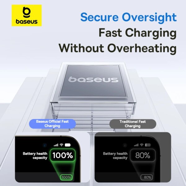 Baseus Display 2 USB-C to Lightning Cable 20W Fast Charging with LED Power Display - Image 5