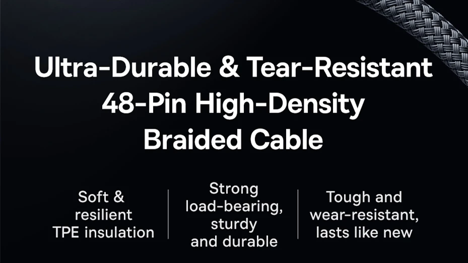 Baseus 4 in 1 USB Cable For iPhone 15 16 Promax 60W Fast Charging Cable For ipad Pro Laptops Type C Cable for Xiaomi Samsung