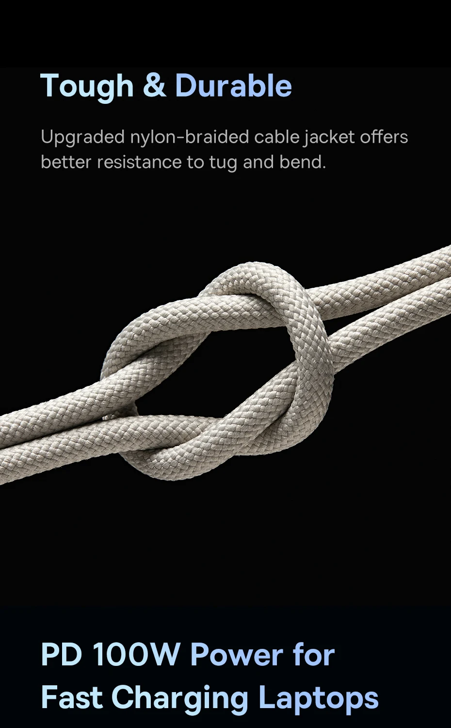Baseus 100W USB C to USB Type C Cable For iPhone 16 15 for Xiaomi Quick Charge 4.0 PD 100W Fast Charger for MacBook iPad Pro