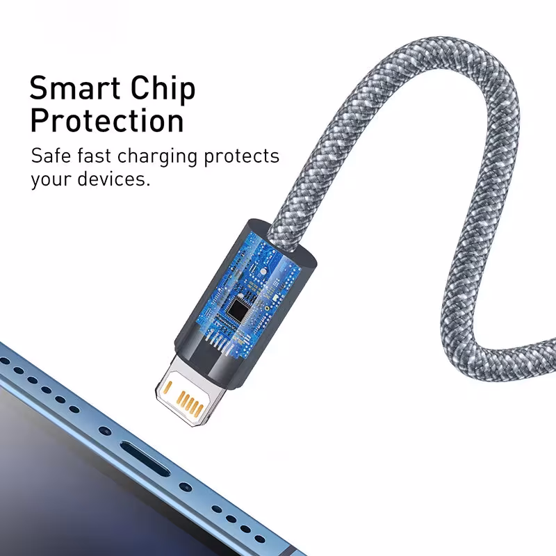 Baseus Dynamic Series Fast Charging Data Cable USB to Lightning 2.4A for iPhone 14 13 12 Pro Max Baseus Dynamic Series Fast Charging Data Cable USB to Lightning 2.4A for iPhone 14 13 12 Pro Max - Image 4