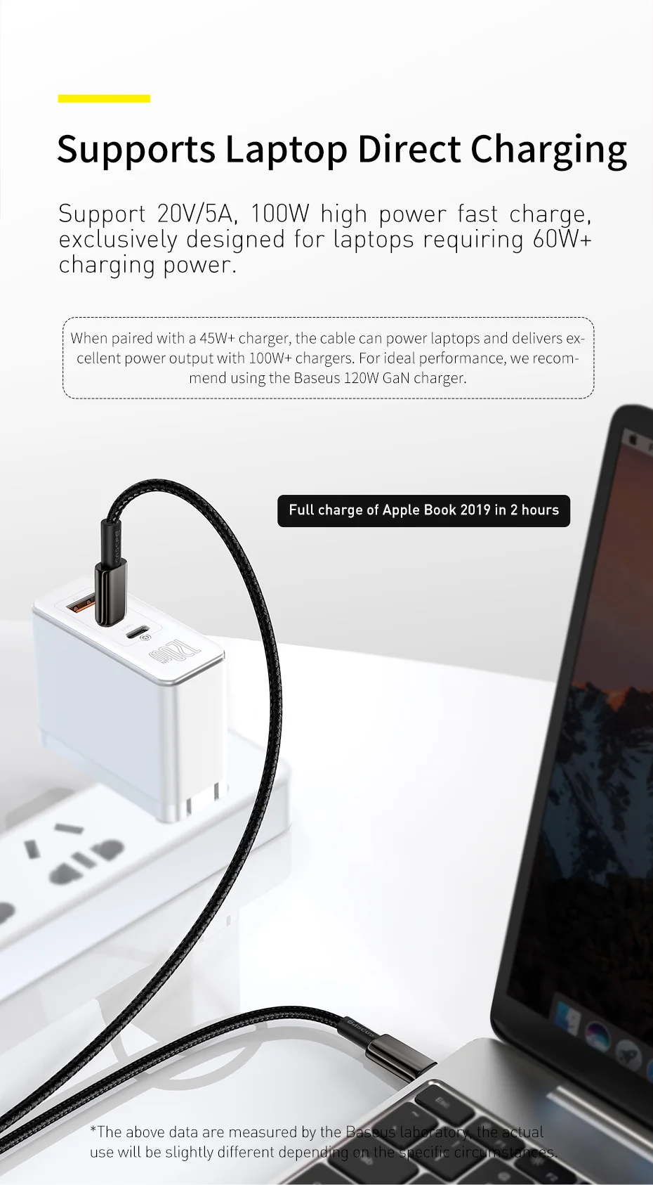Baseus 2Packs 100W USB C to USB Type C Cable For iPhone 16 15 Quick Charge 4.0 Wire for Xiaomi Fast Charger for MacBook iPad Pro