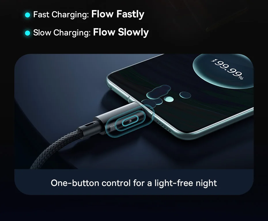 Baseus 100W USB Type C Cable For Huawei P50 P40 Pro Honor Fast Charge 5A Fast Charging USB C Charger Data Cable Wire Cord