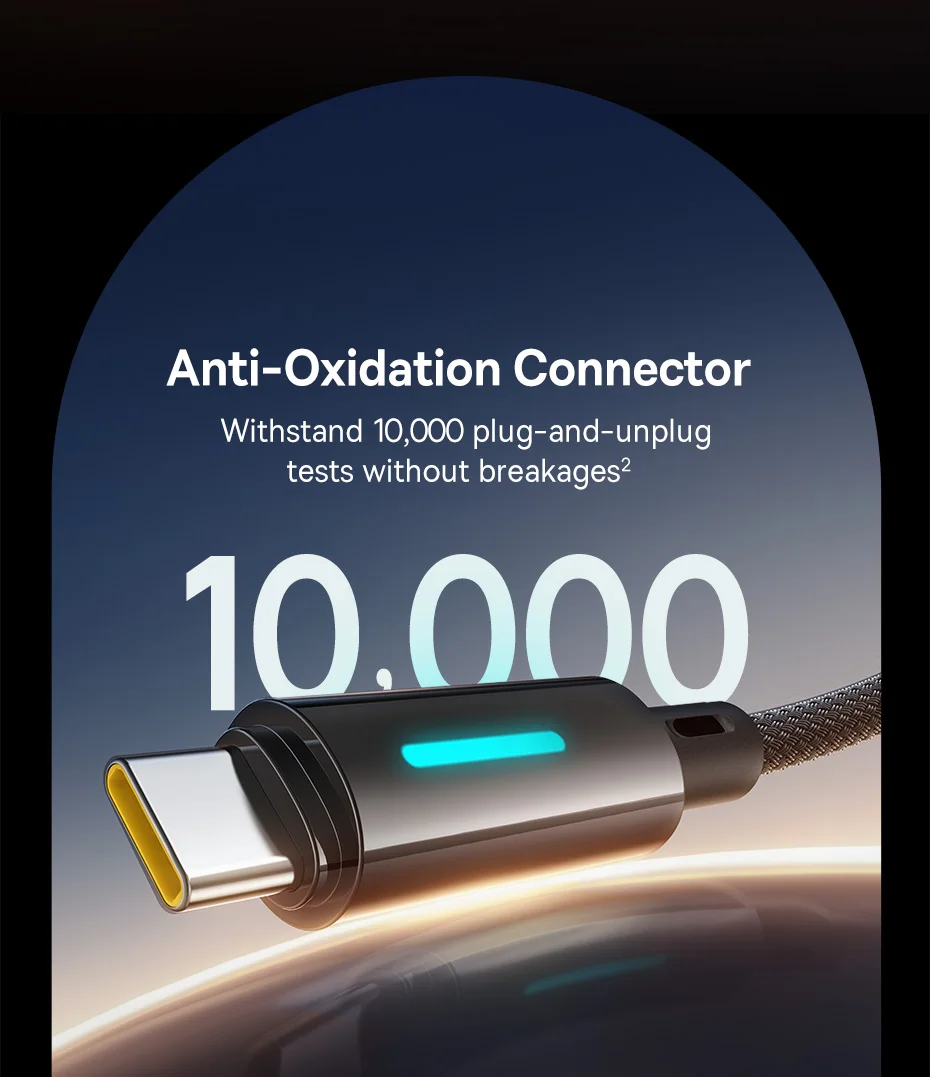 Baseus 100W USB Type C Cable For Huawei P50 P40 Pro Honor Fast Charge 5A Fast Charging USB C Charger Data Cable Wire Cord